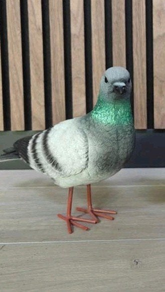 Duif, rechts kijkend, duif, pigeons,, Verzamelen, Beelden en Beeldjes, Ophalen of Verzenden, Nieuw, Dier