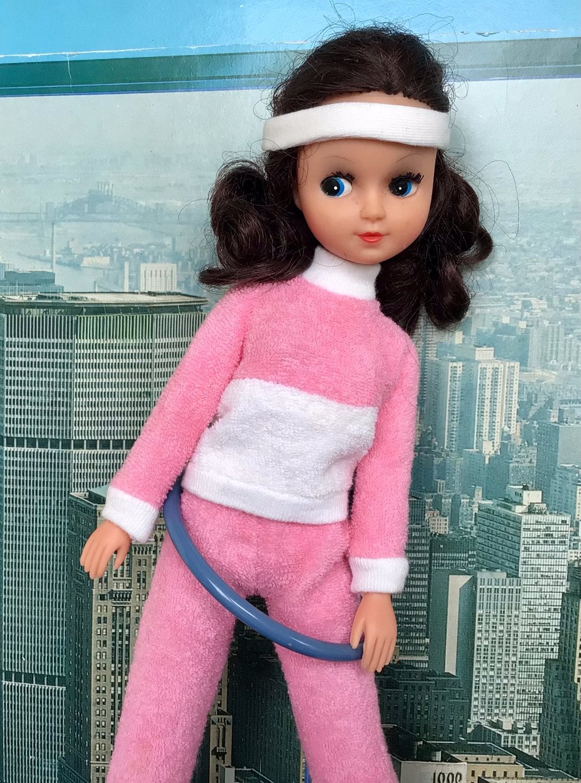 Vintage Fleur outfit Aerobic Doll (excl. pop), Verzamelen, Poppen, Ophalen of Verzenden, Gebruikt, Kleertjes