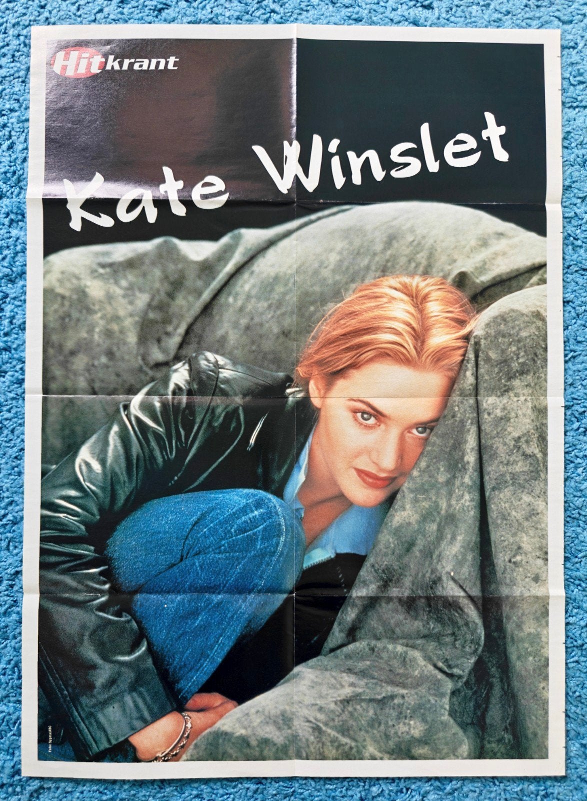 Kate Winslet poster hitkrant vintage, Verzamelen, Rechthoekig Staand, Nieuw, Ophalen of Verzenden, A1 t/m A3