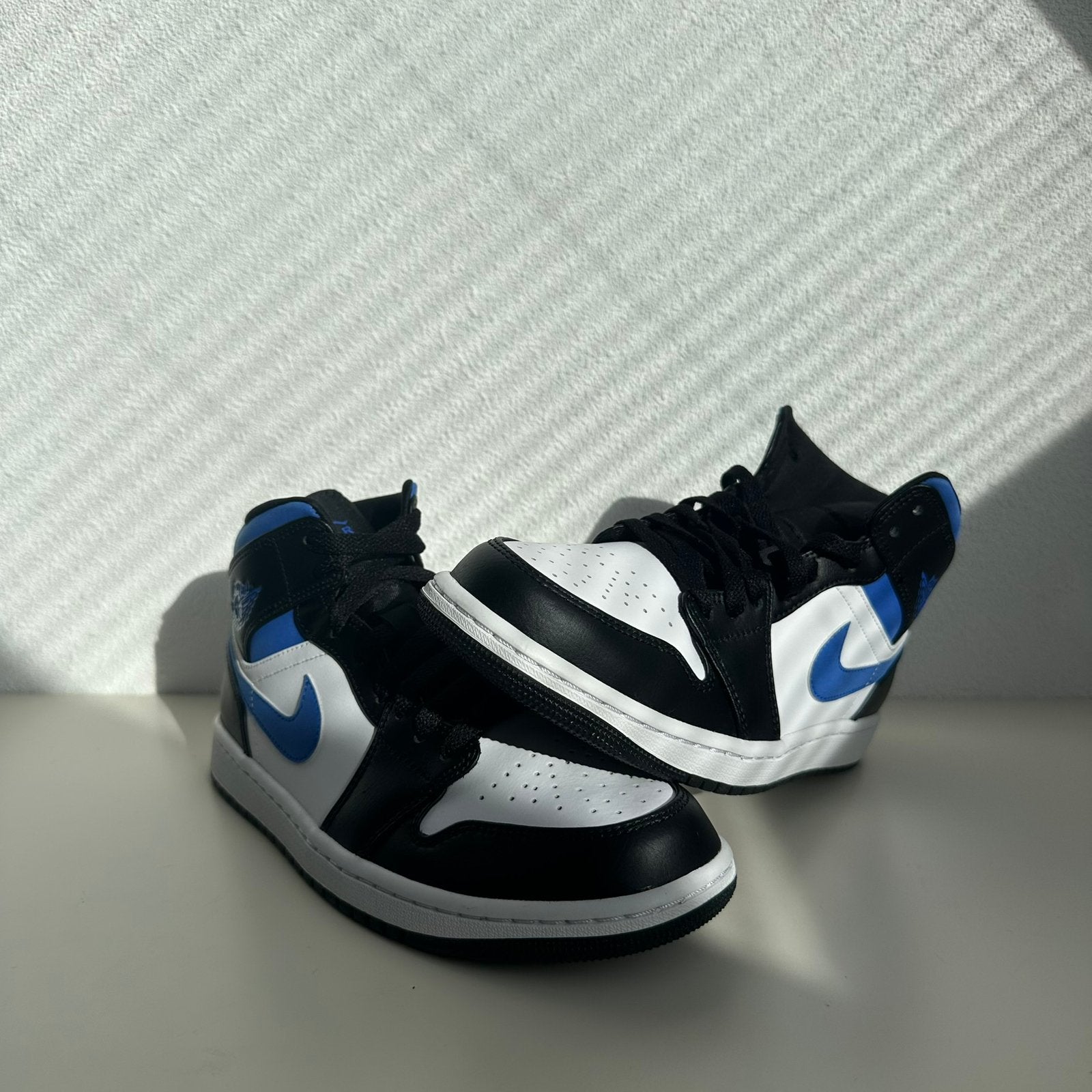 Jordan 1 Mid Racer Blue Maat 42, Ophalen of Verzenden, Nieuw, Blauw