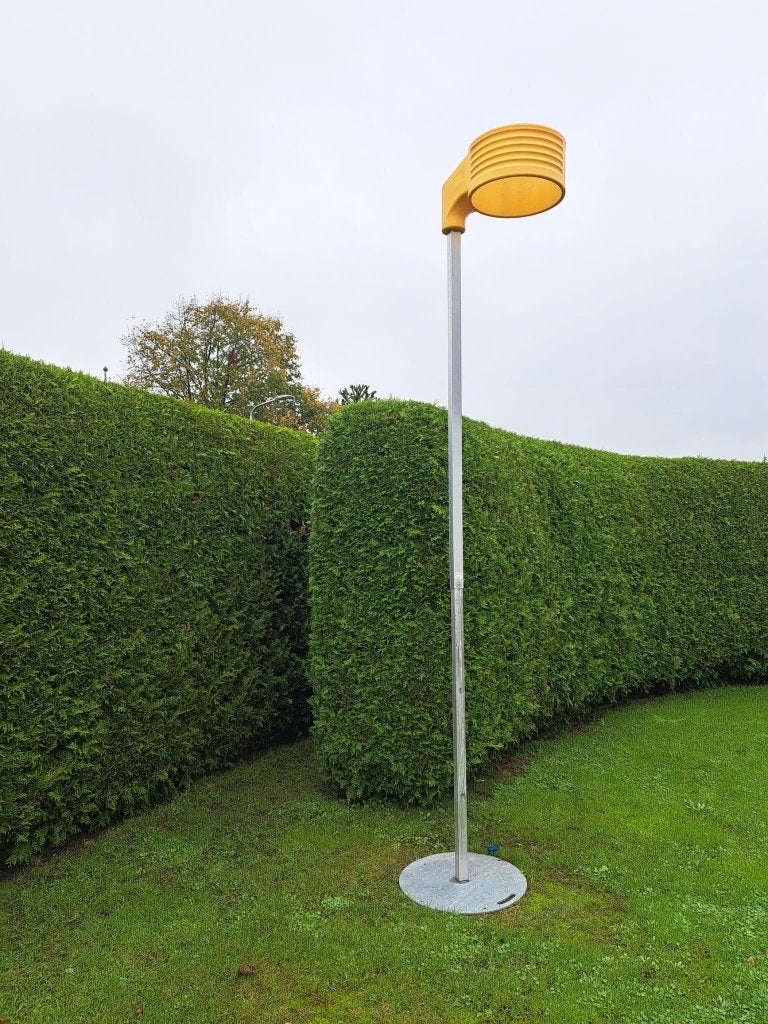 Korfbalpaal aluminiumpaal voor op het gras, Sport en Fitness, Ophalen, Zo goed als nieuw, Korf of Paal