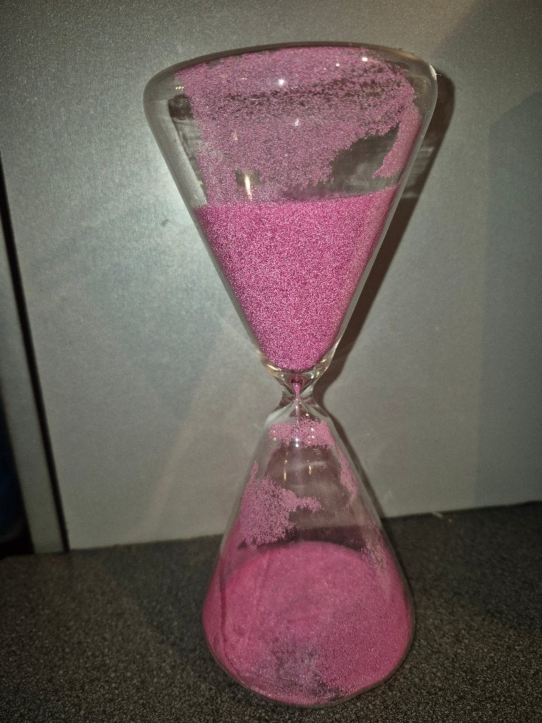 zandloper, Ophalen of Verzenden, Gebruikt, Glas
