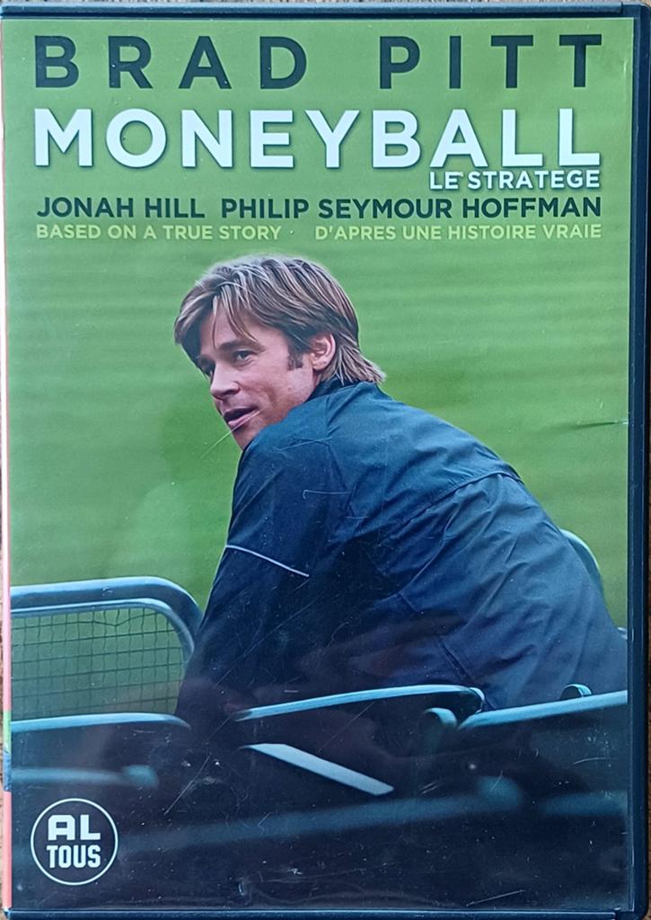 Moneyball - Brad Pitt / Philip Seymour Hoffman, Cd's en Dvd's, Dvd's | Overige Dvd's, Zo goed als nieuw, Alle leeftijden, Ophalen of Verzenden