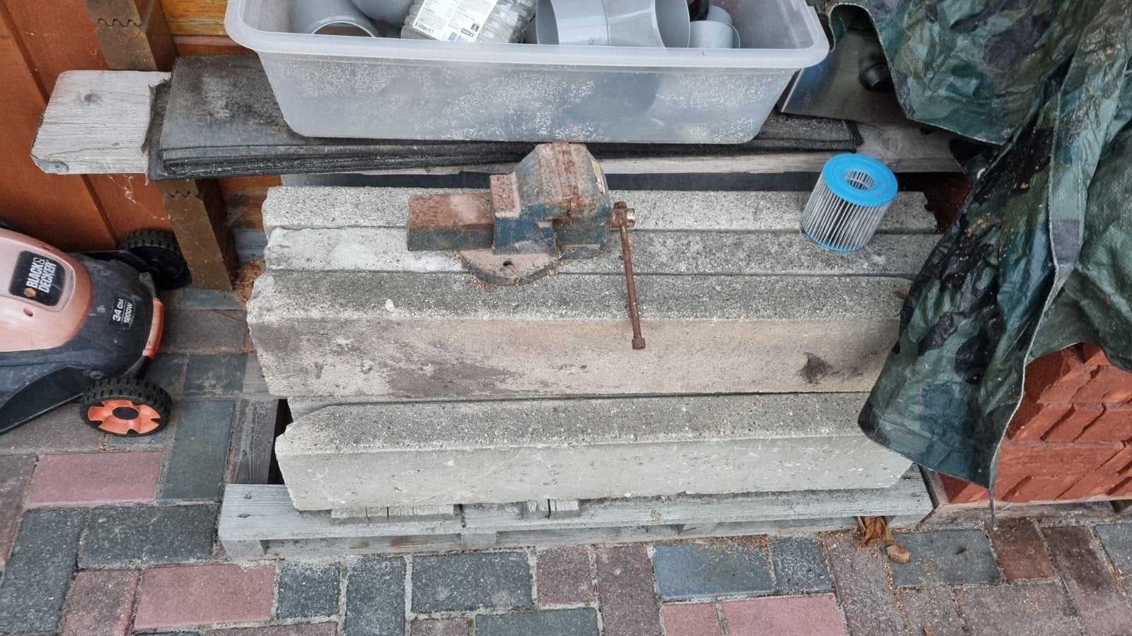 opsluitbanden. 8x20x100, Ophalen, Beton, Minder dan 5 m², Overige typen