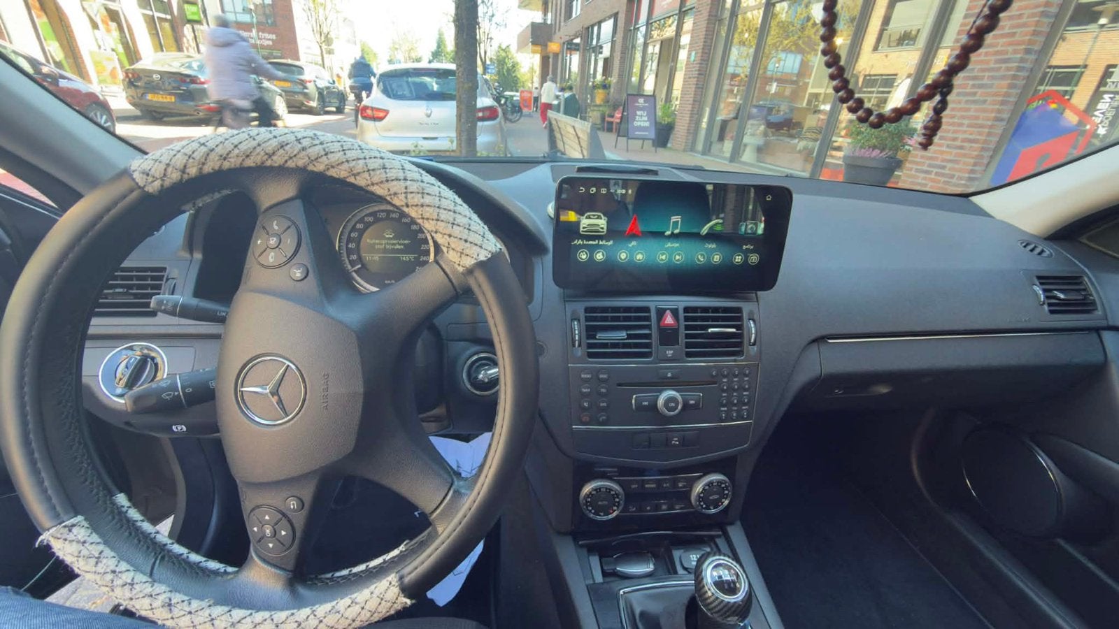 Mercedes-Benz C-Klasse 1.6 C180 Kompr. Sedan 2009 Beige, Beige, Handgeschakeld, Sedan, C-Klasse