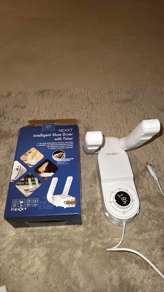 Nexxt shoe dryer with timer, Ophalen of Verzenden, Zo goed als nieuw