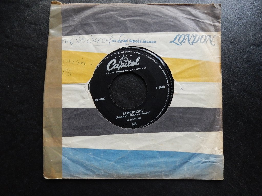 Al martino - Spanish eyes, Ophalen of Verzenden, Gebruikt, Pop