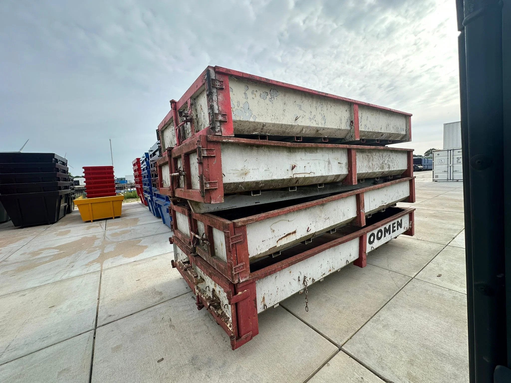 AJK Gebruikte 6m3 open containers