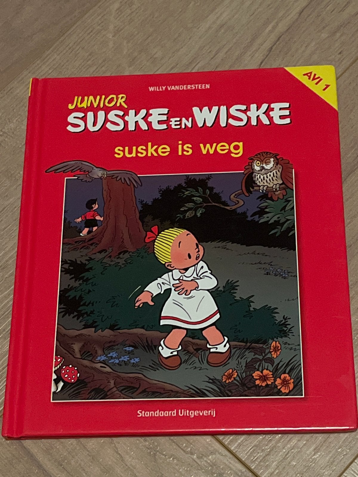 Junior Suske en Wiske - Suske is weg (AVI 1), Eén stripboek, Ophalen of Verzenden, Zo goed als nieuw