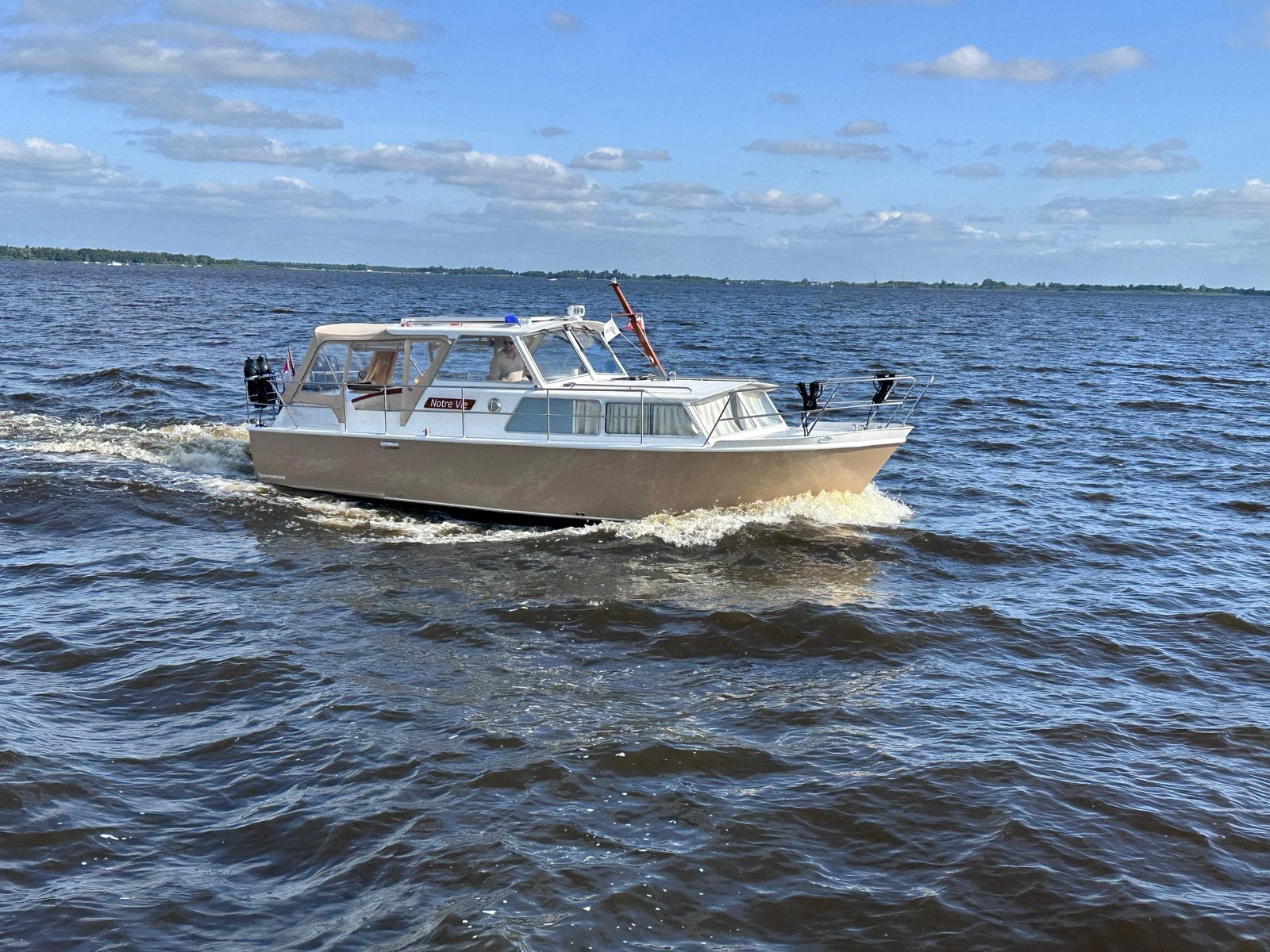 Tjeukemeerkruiser 950 volledige refit, Watersport en Boten, Overige merken, 9 m, Gebruikt, Diesel
