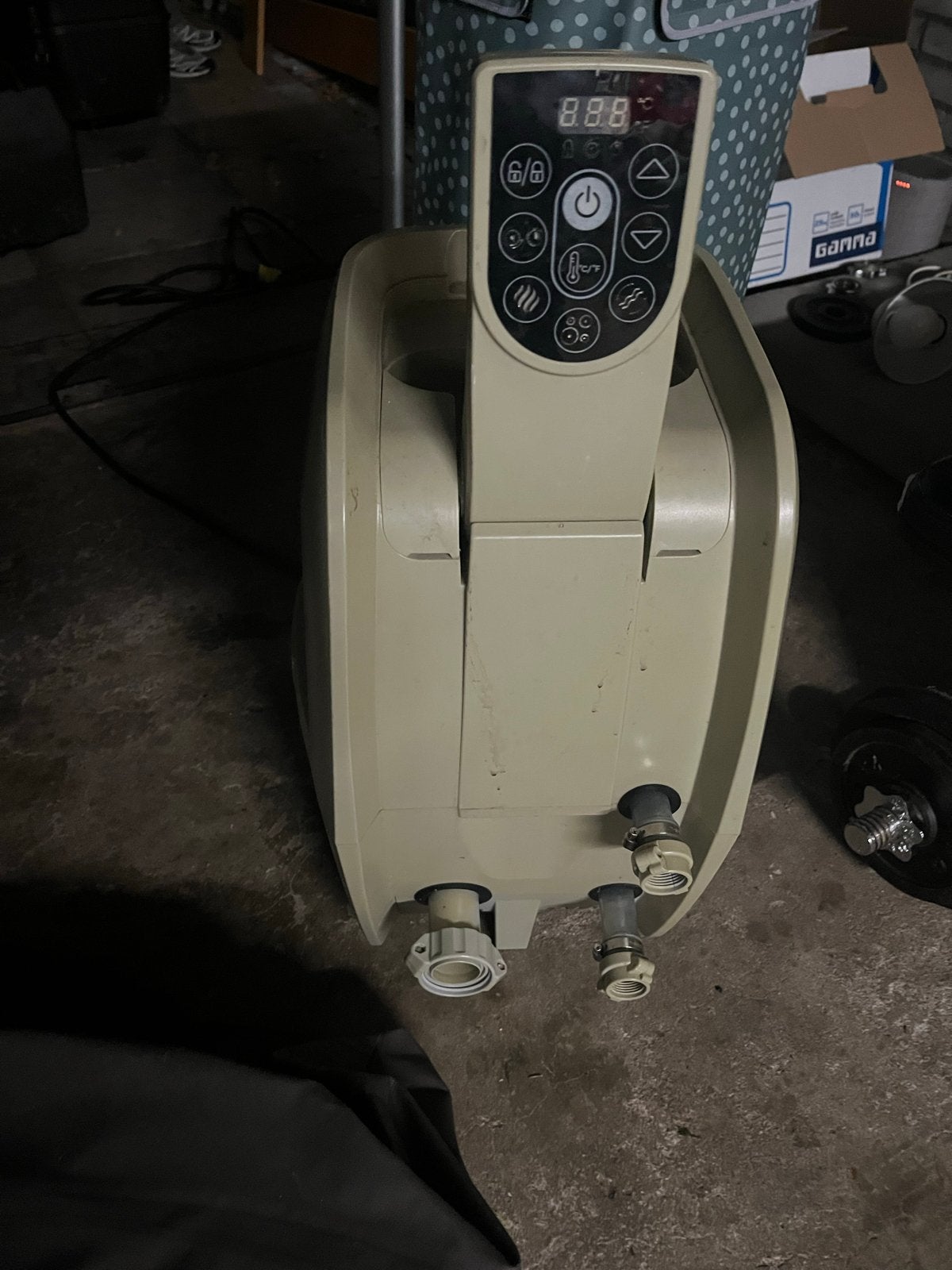 Lazy Spa Jacuzzi met filters en accessoires, Ophalen, Gebruikt, Minder dan 80 cm, Opblaaszwembad