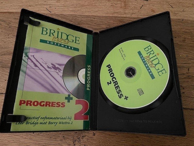 CD rom Progress 2+ Bridge Beter Berry Westra, Ophalen of Verzenden, Zo goed als nieuw