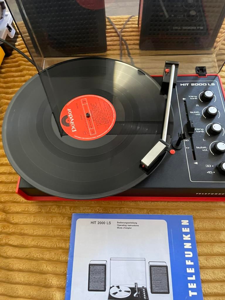 Telefunken platenspeler, Ophalen of Verzenden, Gebruikt, Platenspeler, Overige merken