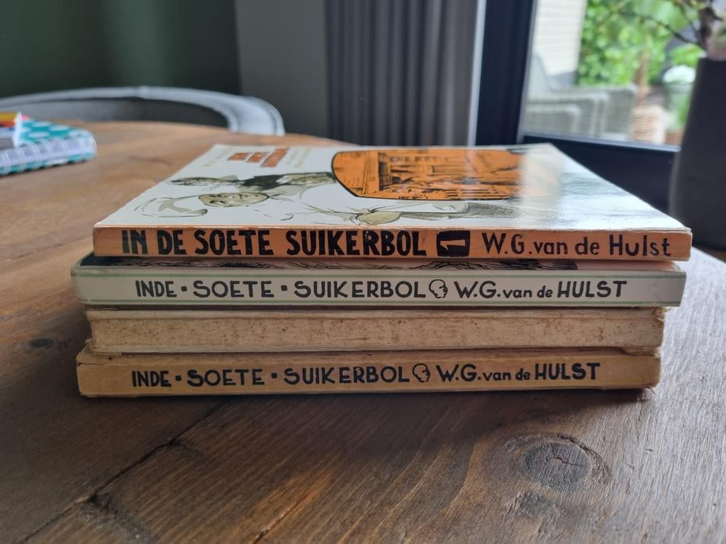 In de Soete Suikerbol - W.G. van de Hulst (4 delen), Ophalen of Verzenden, Gelezen, W.G. van de Hulst, Fictie algemeen