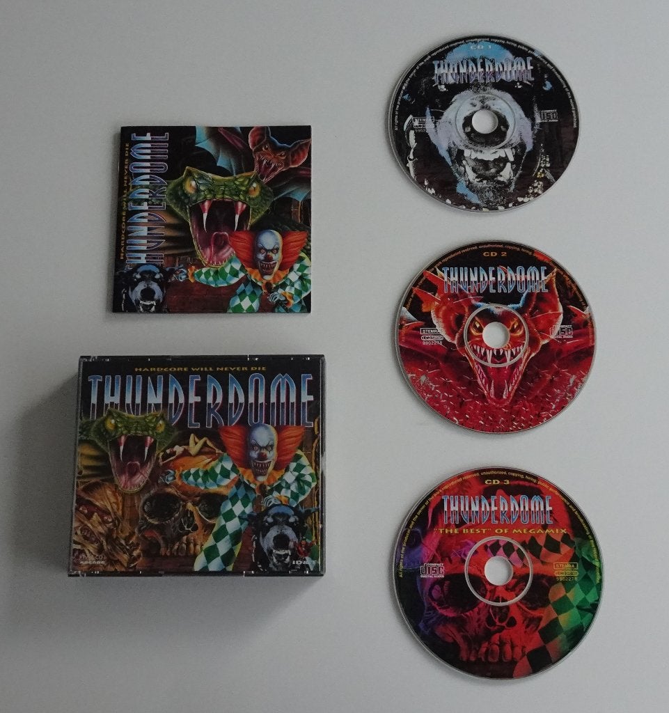 Thunderdome "The Best Of" - 3xCD Hardcore / Gabber 1995, Ophalen, Zo goed als nieuw