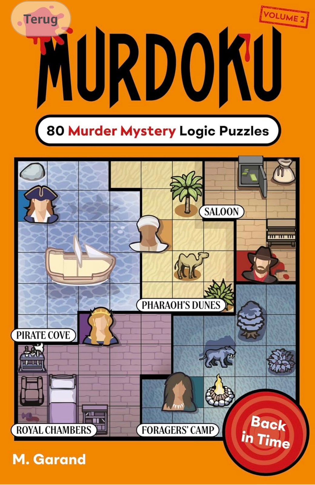 Murdok Volume 2 Back in Time (NIEUW), Ophalen of Verzenden, Minder dan 500 stukjes, Nieuw, Puzzelboek