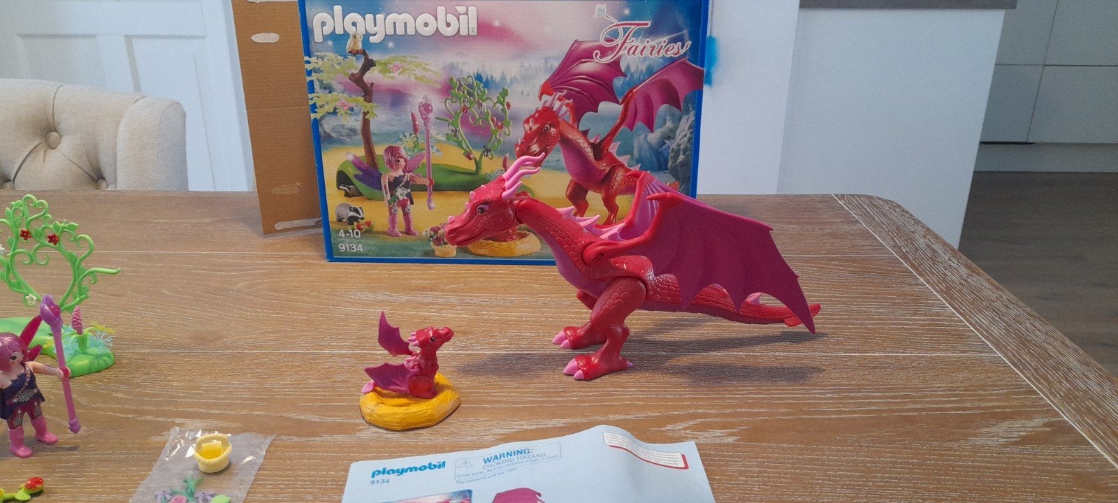 zgan Playmobil Fairies Elven Drakenhoeder compleet, Complete set, Fantasy, Overige typen, Ophalen of Verzenden