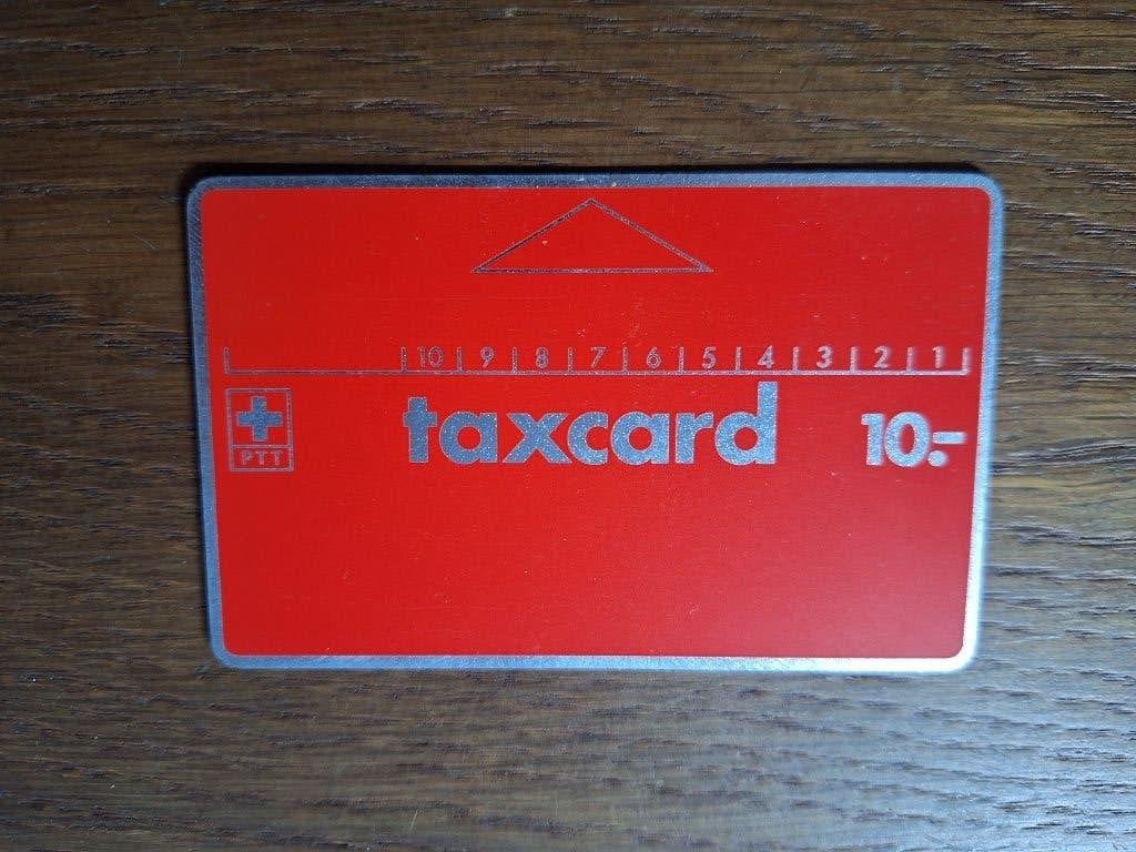 oude telefoonkaart Zwitserland C0, Verzamelen, Telefoonkaarten, Verzenden