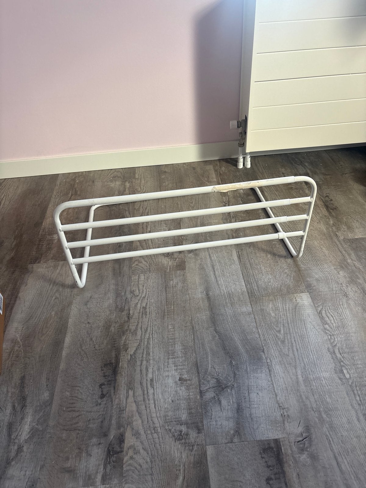 Uitschuifbaar en verstelbaar bedrekje, Ophalen of Verzenden, Gebruikt, Minder dan 140 cm, Minder dan 70 cm