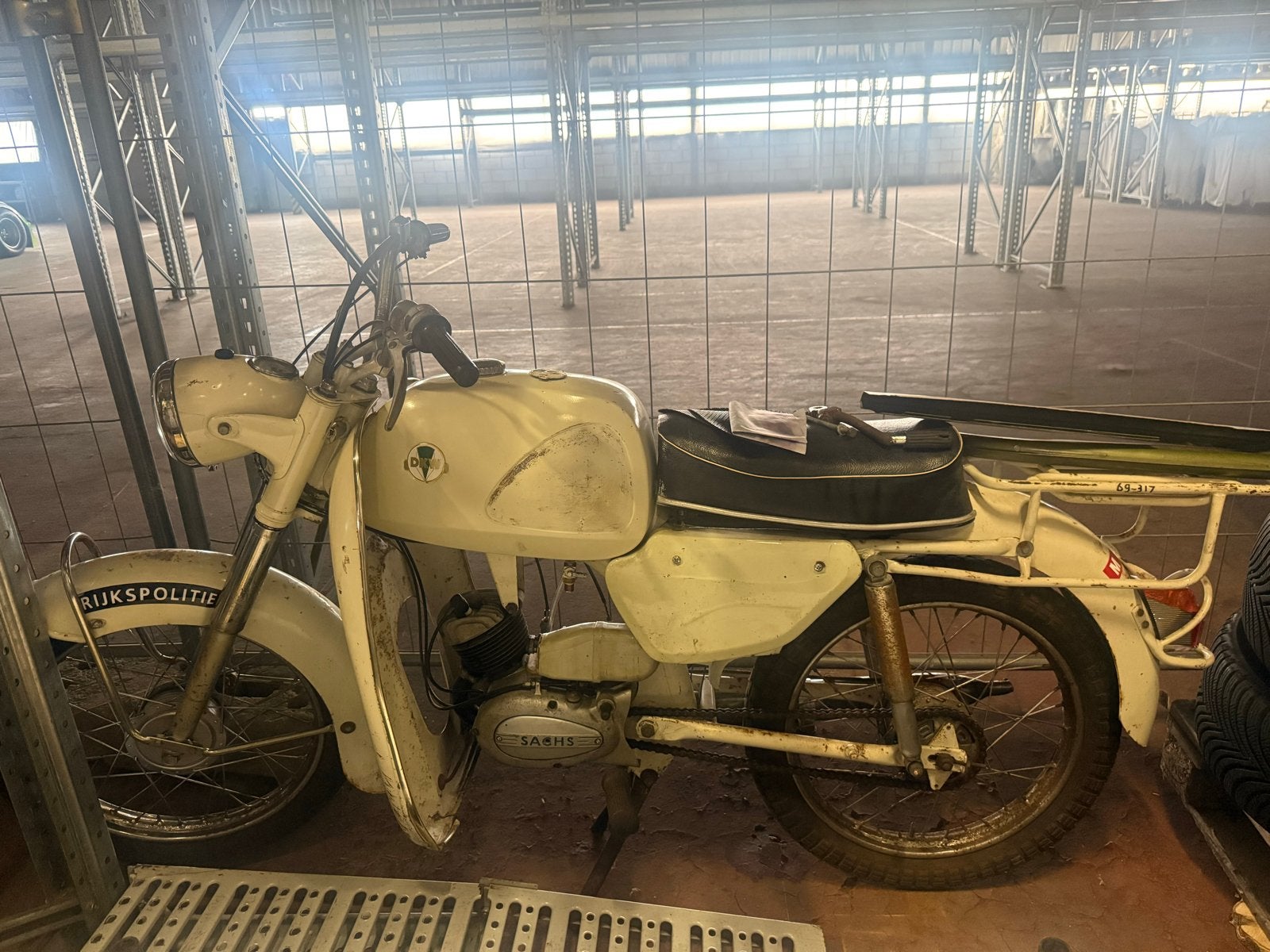 DKW RT50 ULM Rijkspolitie 50cc bromfiets, Maximaal 45 km/u, 50 cc, Ophalen, Overige merken