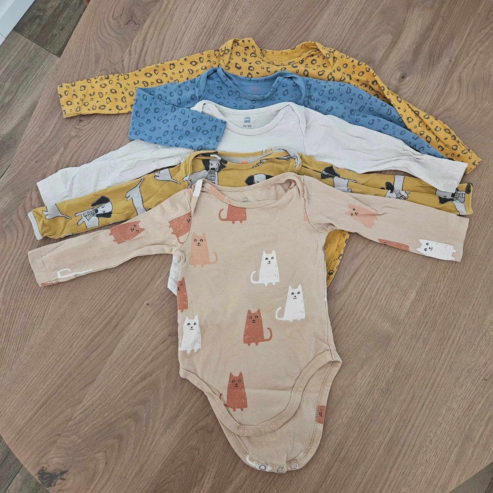 Hema rompertjes maat 74/80, Kinderen en Baby's, Babykleding | Maat 80, Nacht- of Onderkleding, Gebruikt, Jongetje of Meisje, Ophalen of Verzenden