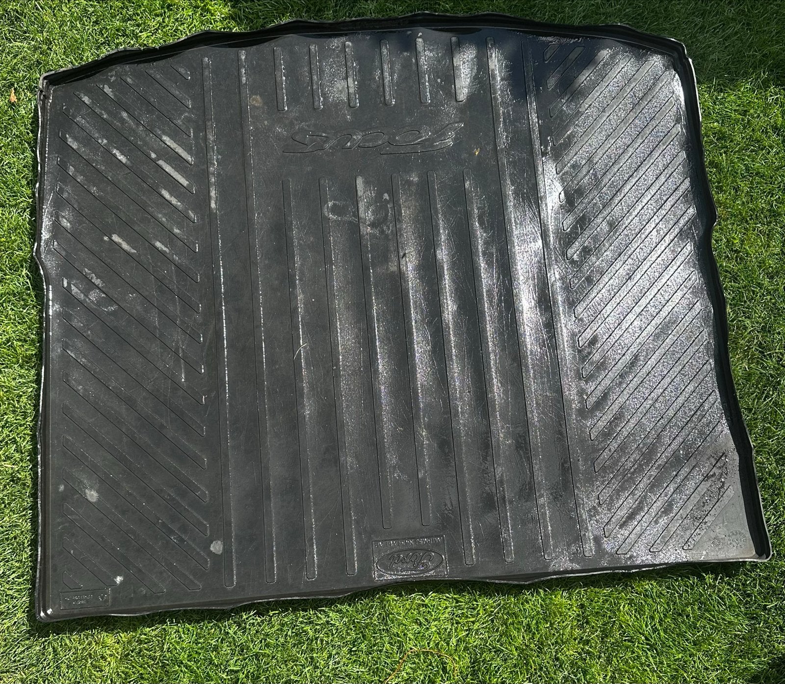 Ford Focus rubberen kofferbakmat, Ophalen, Gebruikt