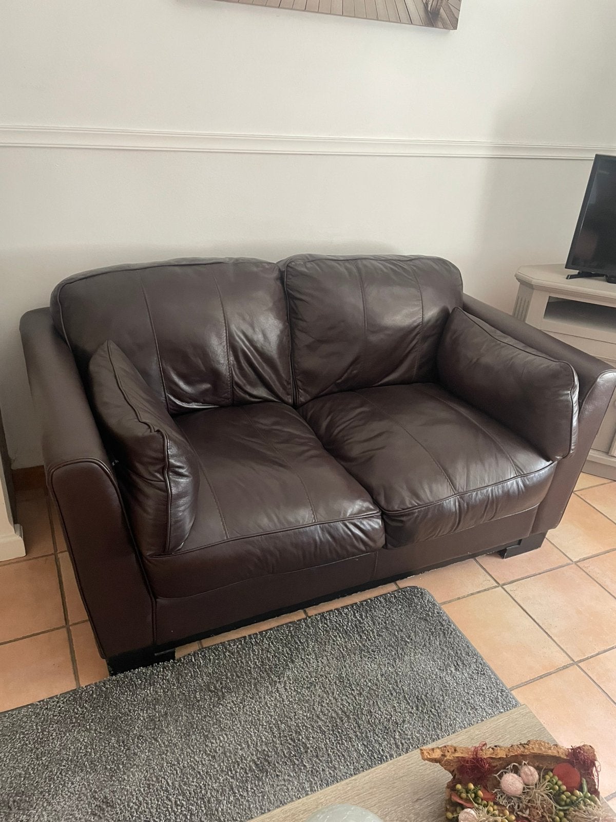 Nette 2 zits bank, Ophalen, Gebruikt, 150 tot 200 cm, Tweepersoons