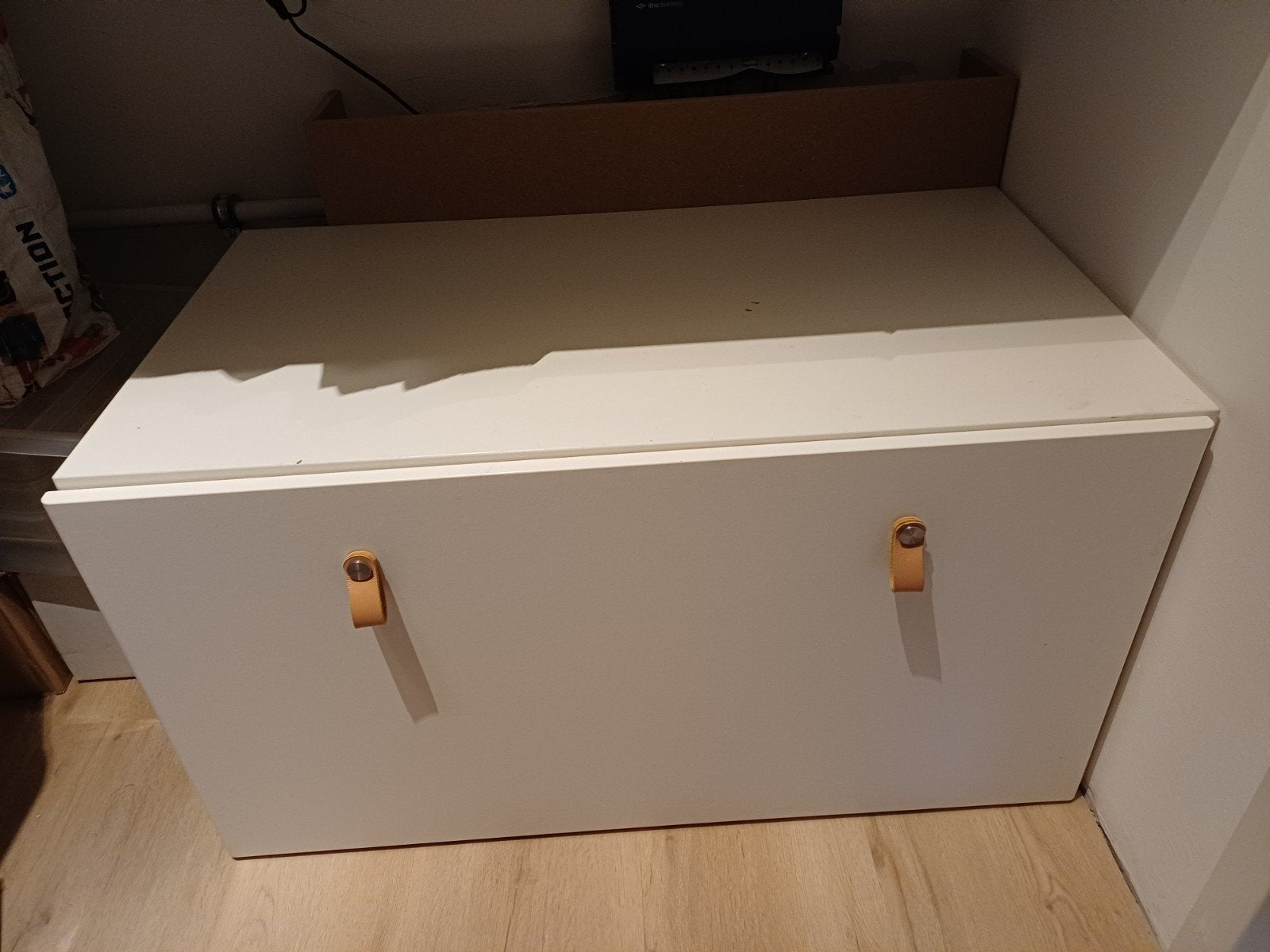 IKEA SMÅSTAD speelgoedkist met bank wit, Ophalen, 50 tot 70 cm, Zo goed als nieuw, 75 tot 100 cm