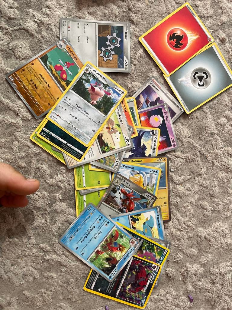 Diverse Pokémon Kaarten Collectie - Gebruikt, Ophalen of Verzenden, Gebruikt, Meerdere kaarten