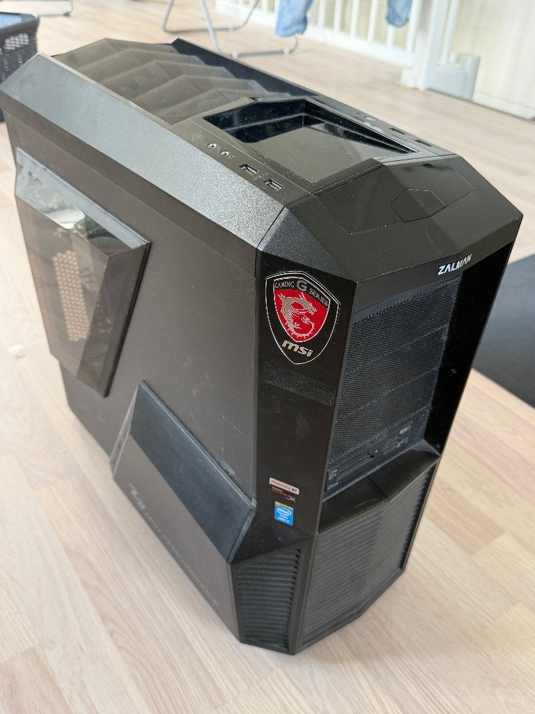 Gaming PC - MSI Zalman XFX, Ophalen, Gebruikt, Overige genres, 1 speler