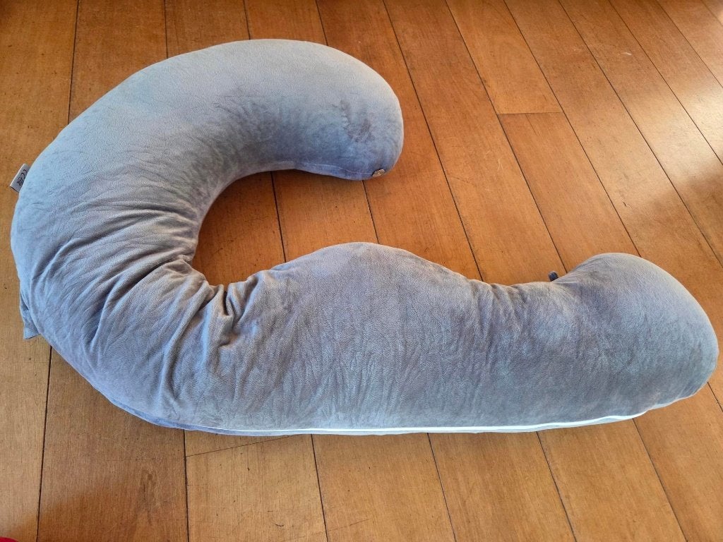 Ella  J-vorm kussen, Steunkussen, Ophalen of Verzenden, Zo goed als nieuw, Ergonomisch