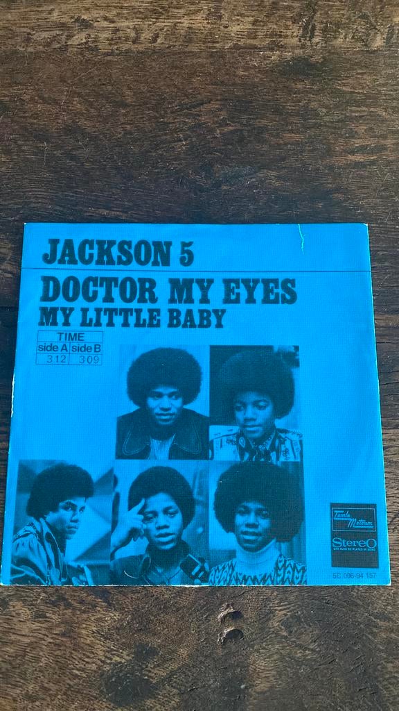 Michael jackson Doctor my eyes single, Gebruikt, 7 inch, Single, Ophalen of Verzenden