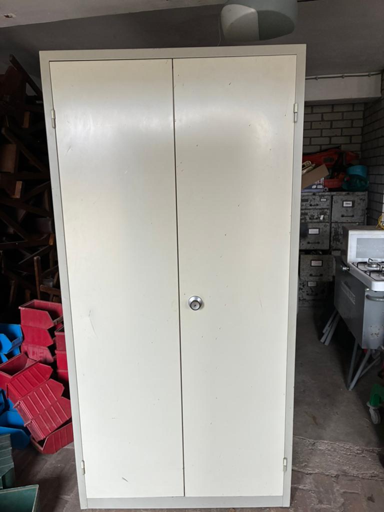 Stalen garage kast, Ophalen, Gebruikt