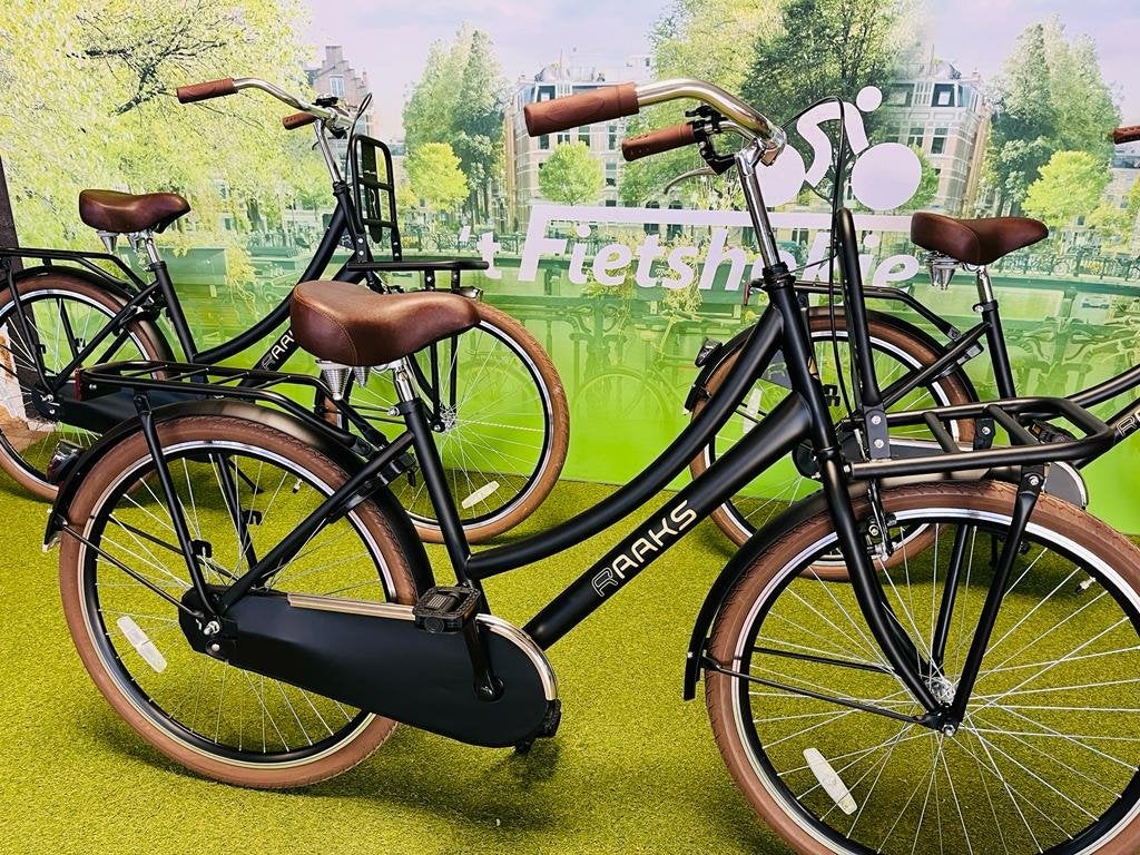 Raaks Cargo transportfiets 26 inch met rekje - FABRIEKSPRIJS, Fietsen en Brommers, Fietsen | Meisjes, Niet ingevuld, Nieuw, Ophalen of Verzenden