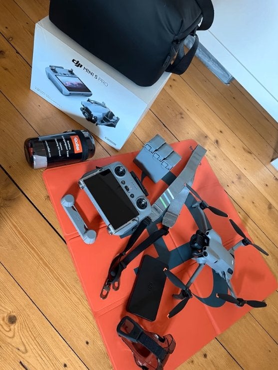 DJI Mini 5 Pro, Audio, Tv en Foto, Cameradrone, Return to Home, Ophalen of Verzenden, Zo goed als nieuw