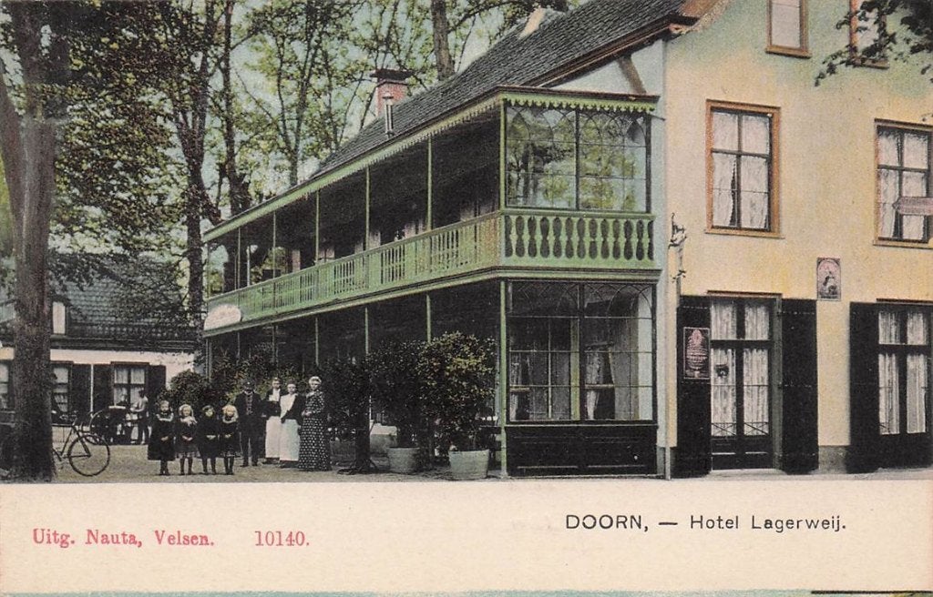 702-405-033 Doorn Hotel Lagerweij, Verzenden, Voor 1920, Utrecht