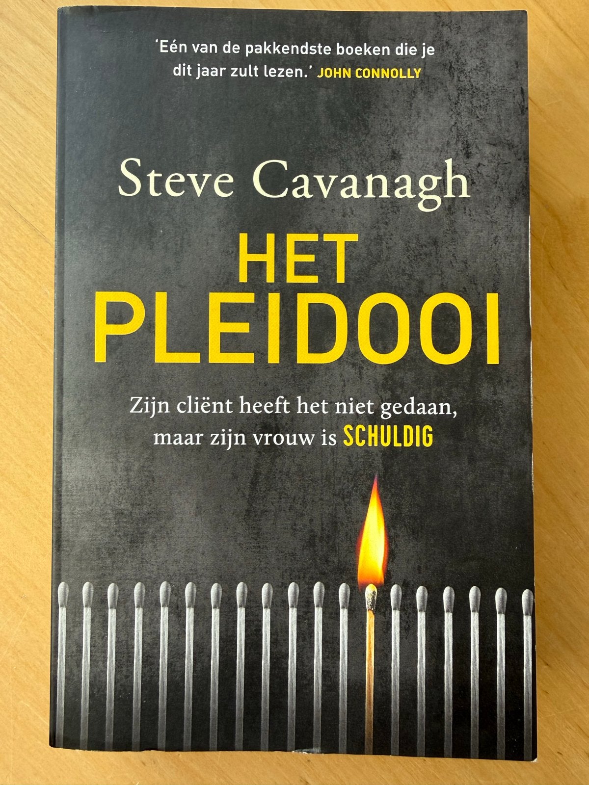 Het Pleidooi - Steve Cavanagh (Thriller), Ophalen of Verzenden, Zo goed als nieuw