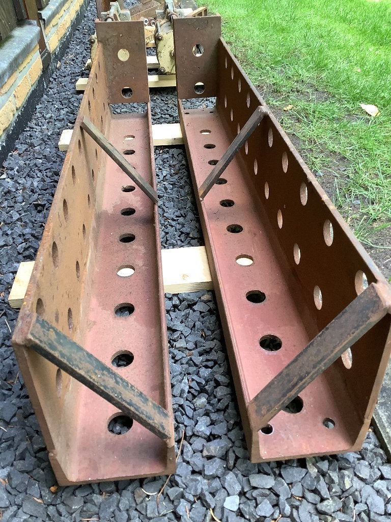 Luchtpers meubel / tafelblad pers pneumatische cilinders, Ophalen, Gebruikt