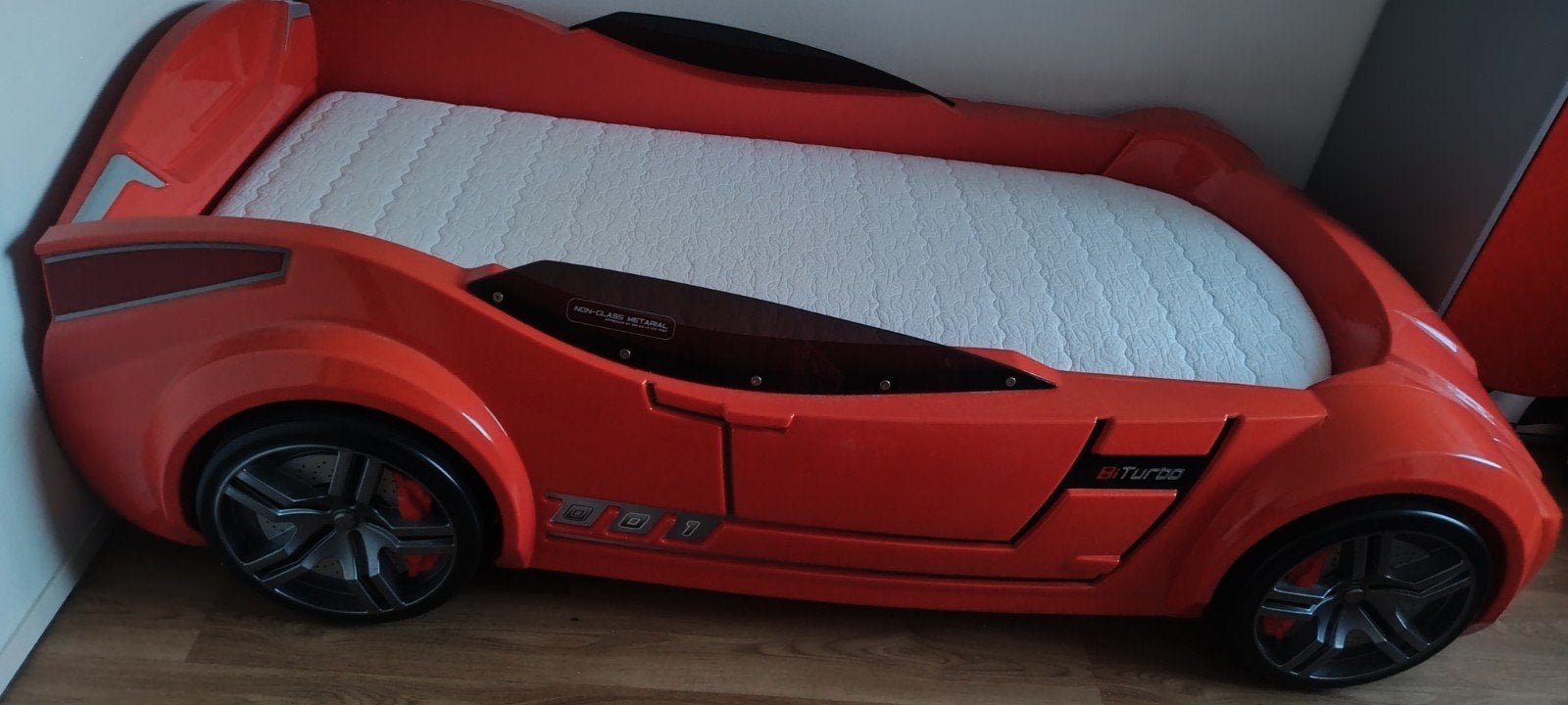Complete Slaapkamer kasten race autobed etc., Ophalen, Gebruikt, 50 tot 70 cm, 105 cm of meer