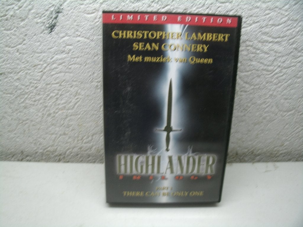 vhs 179b highlander part 1, Vanaf 16 jaar, Ophalen of Verzenden, Zo goed als nieuw, Actie en Avontuur