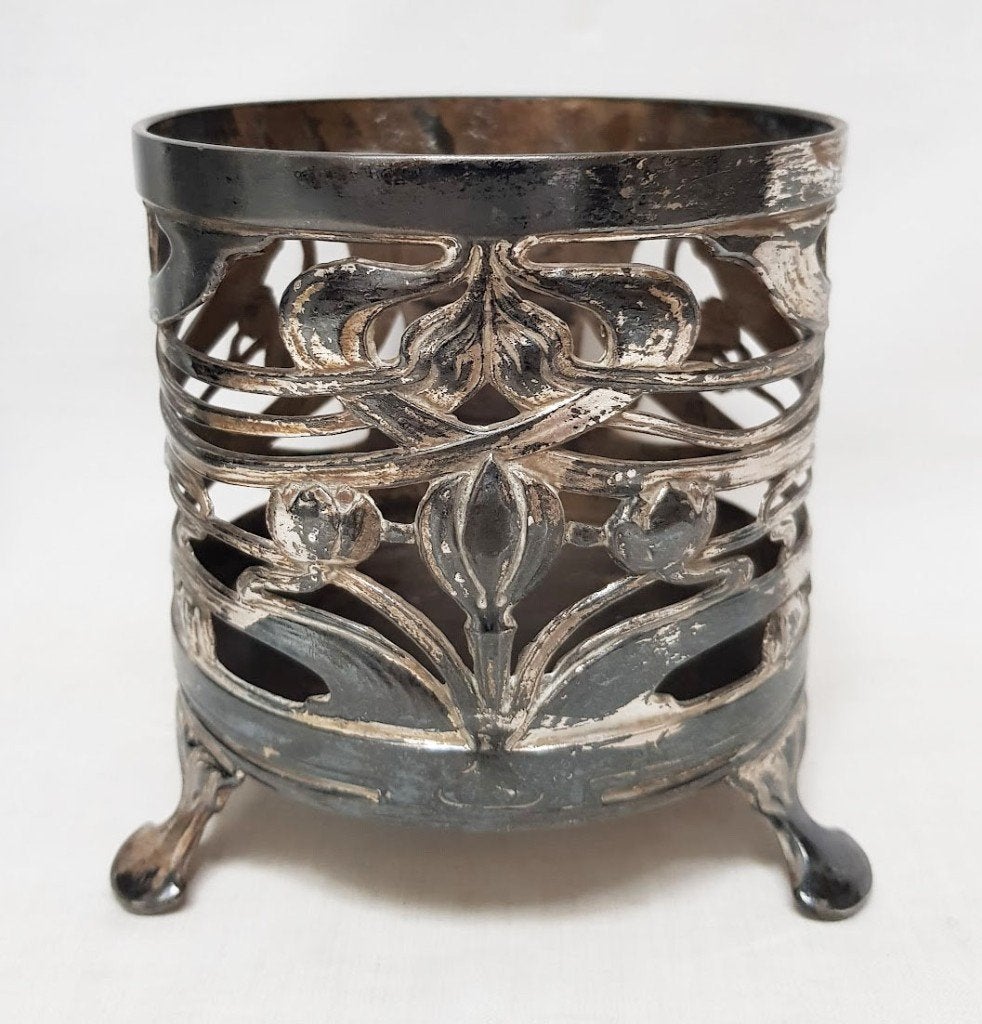 Art Nouveau flessenhouder., Ophalen of Verzenden