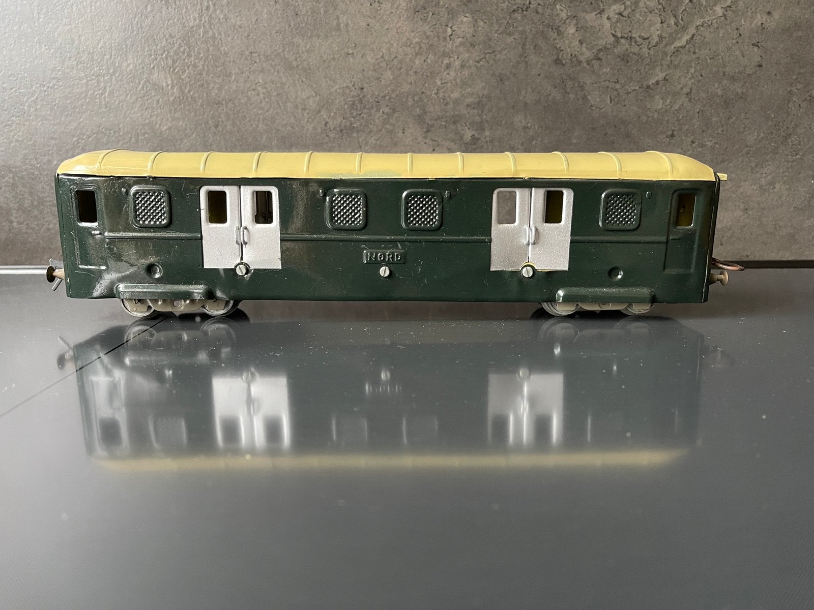 Vier antieke personen wagons JEP, Overige merken, Gebruikt, Gelijkstroom, Wagon