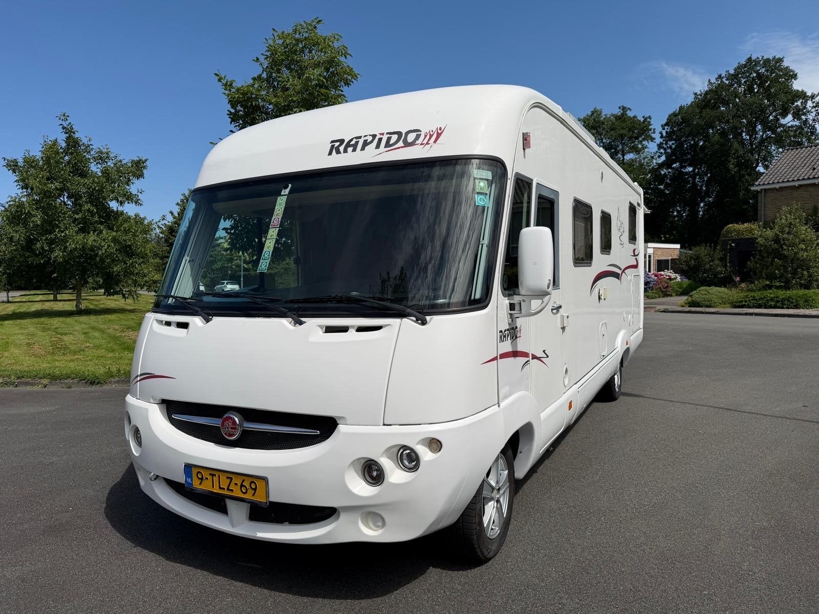 Rapido 9066DF Integraal Camper - Luxe en Comfortabel, Caravans en Kamperen, Integraal, Ringverwarming, Fiat, Bedrijf