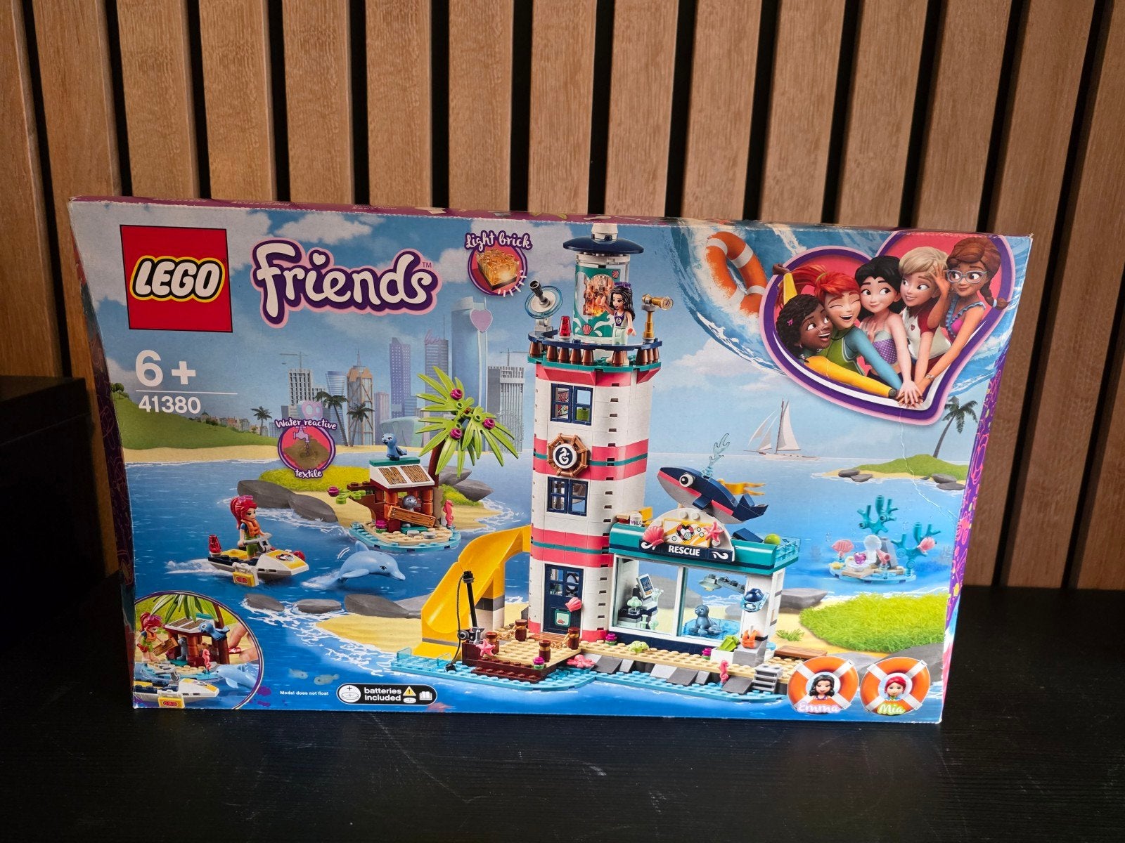Lego vuurtoren 41380, Lego, Friends, Ophalen of Verzenden, Zo goed als nieuw