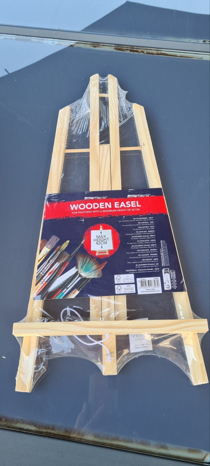 Nieuwe houten ezels voor schilderen (max 42 cm), Ophalen of Verzenden, Nieuw, Ezel