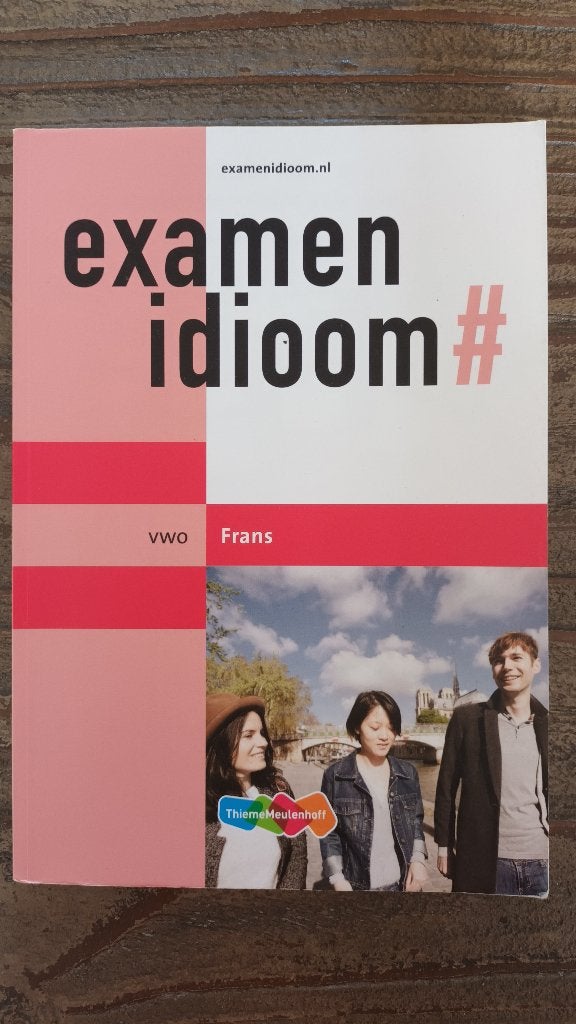 Examen idioom VWO Frans (3 stuks), Frans, VWO, ThiemeMeulenhoff, Ophalen of Verzenden