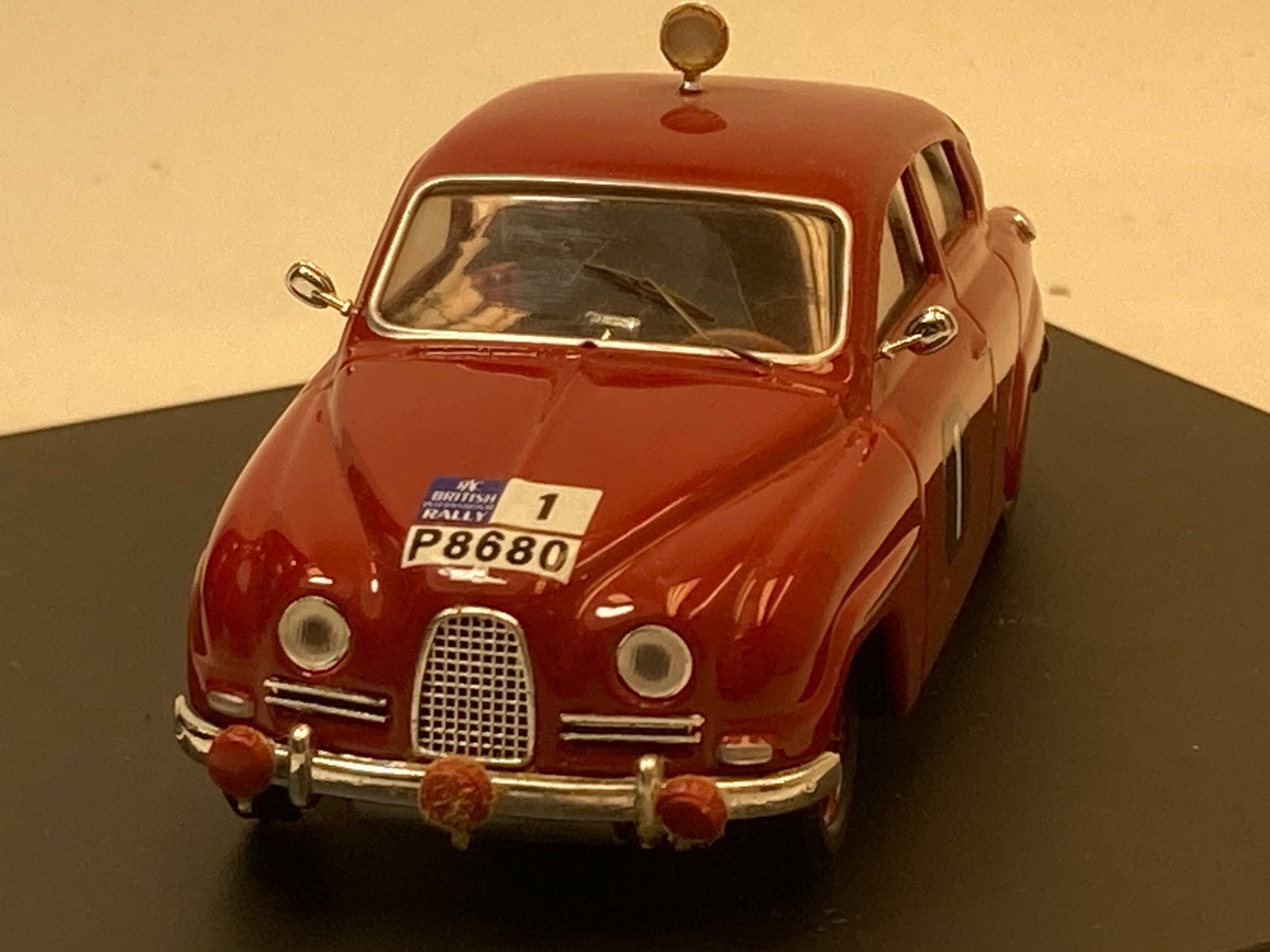 Saab 96 1st Monte Carlo rood, Ophalen of Verzenden, Zo goed als nieuw, Auto, Overige merken