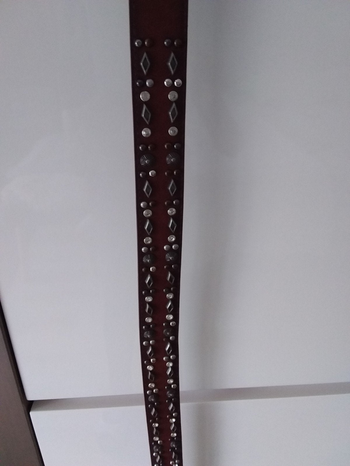 Bruin Leren Riem, Echt leder, Heupriem, Ophalen of Verzenden, Geen merk