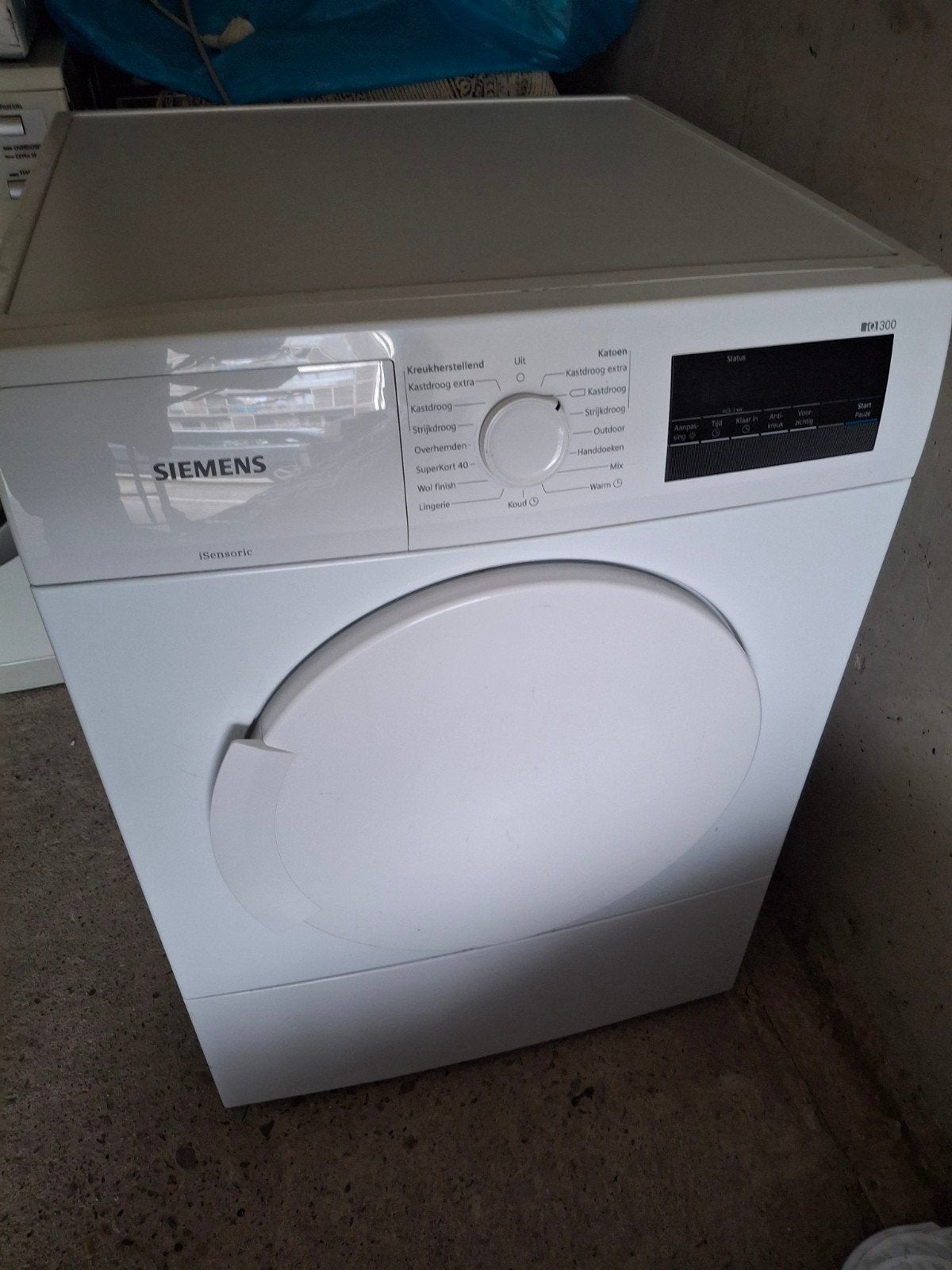 siemens wasdroger met afvoer slang, Witgoed en Apparatuur, Wasdrogers, 6 tot 8 kg, Gebruikt, Luchtafvoer, Ophalen of Verzenden