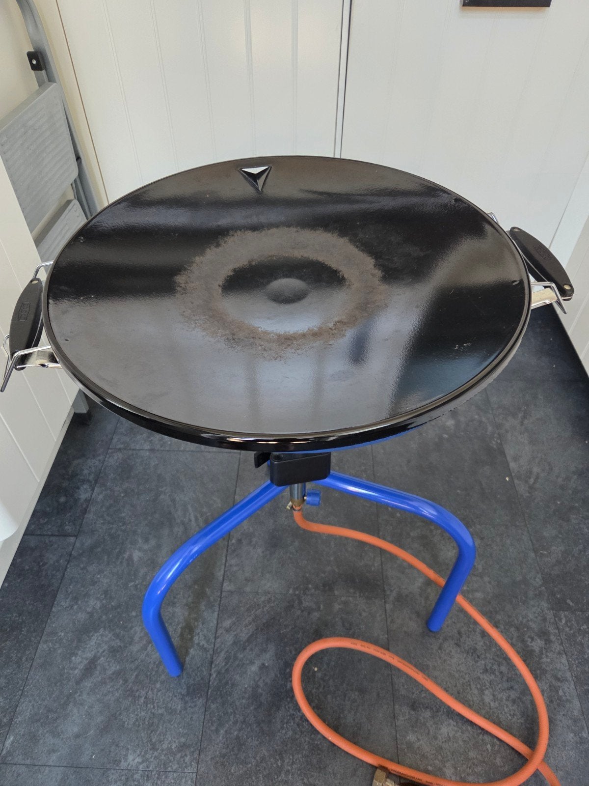 Skottel braai, Tuin en Terras, Gasbarbecues, Ophalen of Verzenden, Gebruikt, Cadac skottelbraai